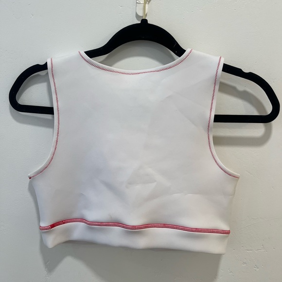 PERFECT MOMENT
Cropped neoprene tank - Picture 3 of 7